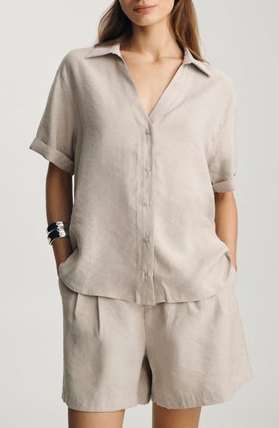Mavi Jeans Mavi Jeans Short Sleeve Modal Blend Shirt