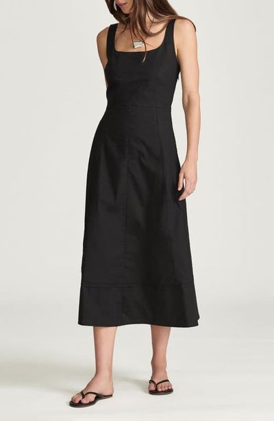 Mavi Jeans Mavi Jeans Sleeveless Fit & Flare Midi Dress