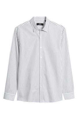 Mavi Jeans Mavi Jeans Stripe Regular Fit Cotton Button-Up Shirt
