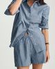 Mavi Jeans Mavi Jeans Stripe Relaxed Fit Stretch Cotton Button-Up Shirt - 1