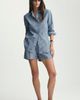 Mavi Jeans Mavi Jeans Stripe Relaxed Fit Stretch Cotton Button-Up Shirt - 4