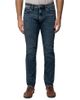 Mavi Mavi Men's Jake Regular Rise Skinny Leg in Used Brushed Feather Blue Jeans - 1