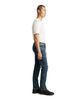 Mavi Mavi Men's Jake Regular Rise Skinny Leg in Used Brushed Feather Blue Jeans - 3