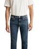 Mavi Mavi Men's Jake Regular Rise Skinny Leg in Used Brushed Feather Blue Jeans - 5