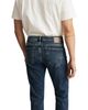 Mavi Mavi Men's Jake Regular Rise Skinny Leg in Used Brushed Feather Blue Jeans - 6