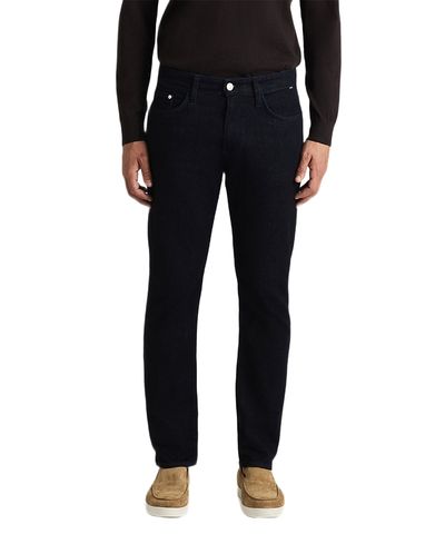 Mavi Mavi Men's Marcus Regular Rise Slim Straight Leg in Deep Rinse Feather Blue Jeans
