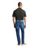 Mavi Mavi Men's Zach Regular Rise Straight Leg in Mid Brushed Feather Blue Jeans - 5