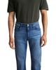 Mavi Mavi Men's Zach Regular Rise Straight Leg in Mid Brushed Feather Blue Jeans - 6