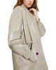 Max & co. Mac & Co. Glossy Leather Duster Coat - 4
