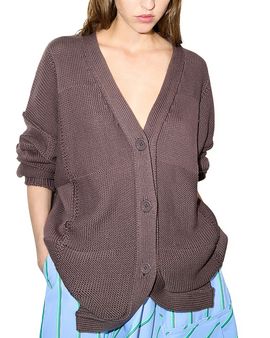 Max & co. Max & Co. Donnola Cotton Oversized Cardigan