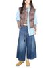 Max & co. Max & Co. Epoche Mid Rise Belted Wide Leg Jeans in Navy - 3