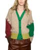 Max & co. Max & Co. Fiabe Wool Detachable Sleeve Cardigan - 1