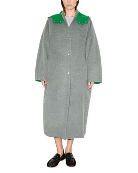 Max & co. Max & Co. Fresco Double Woven Wool Long Coat