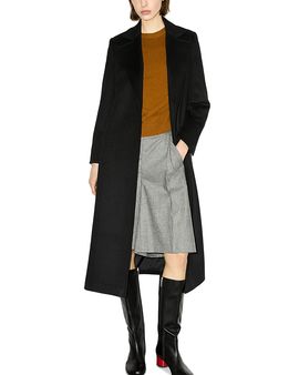Max & co. Max & Co. Longrun Wool Double Breasted Belted Coat