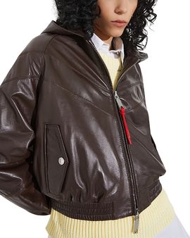 Max & co. Max & Co. Mcoricetta Leather Jacket
