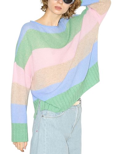 Max & co. Max & Co. Stampa Stripe Oversized Sweater