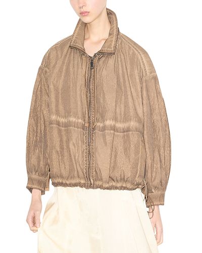 Max & co. Max & Co. Visiera Nylon Oversized Bomber Jacket