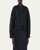 Max Mara Aceti Perforated Mesh Zip Jacket - 4