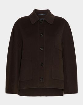 Max Mara Cloe Wool Shirt Jacket