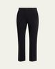 Max Mara Cotton-Stretch Slim-Leg Ankle Pants - 1