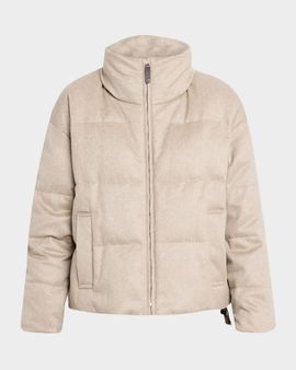 Max Mara Destino Quilted Cashmere Broadcloth Jacket