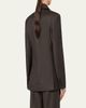 Max Mara Double-Breasted Wool-Blend Jacket - 3