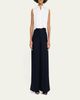 Max Mara High-Rise Wool Pique Jersey Wide-Leg Pants - 2