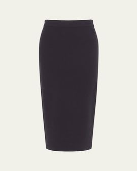 Max Mara Knit Midi Pencil Skirt
