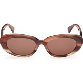 Max Mara Max Mara 53mm Oval Sunglasses