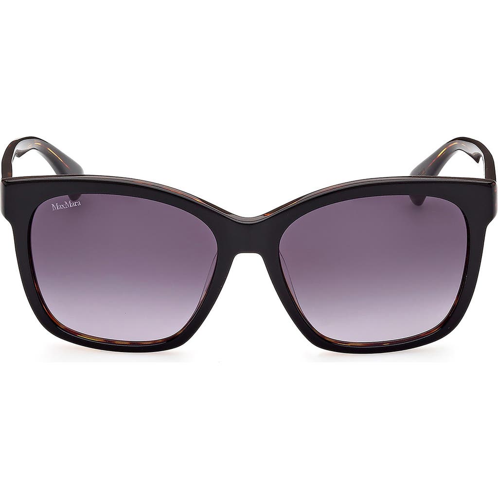 Max Mara Max Mara 56mm Gradient Square Sunglasses