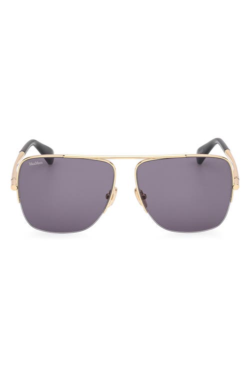 Max Mara Max Mara 59mm Pilot Sunglasses