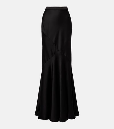 Max Mara Max Mara Acerbo satin maxi skirt