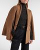 Max Mara Max Mara Agenzia double-breasted virgin wool cape - 3