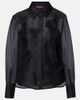 Max Mara Max Mara Agi embellished floral-appliquÃ© silk blouse - 1