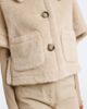 Max Mara Max Mara Alpaca, wool, and silk teddy cape - 4