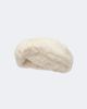 Max Mara Max Mara Alpaca, wool, and silk teddy headband - 1
