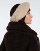 Max Mara Max Mara Alpaca, wool, and silk teddy headband - 4