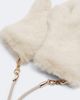 Max Mara Max Mara Alpaca, wool, and silk teddy mittens - 2