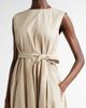 Max Mara Max Mara Amina Cotton Twill Midi Dress - 4