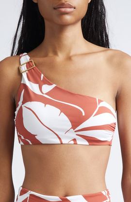Max Mara Max Mara Argenta Beachwear One-Shoulder Bikini Top