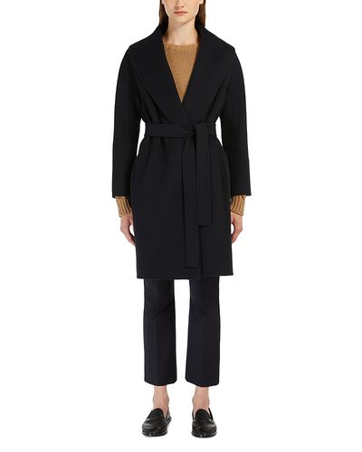 Max Mara Max Mara Arona Wool Belted Coat