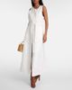 Max Mara Max Mara Aureo linen twill midi wrap dress - 2