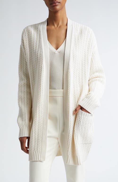 Max Mara Max Mara Balzac Open Front Wool & Cashmere Cardigan