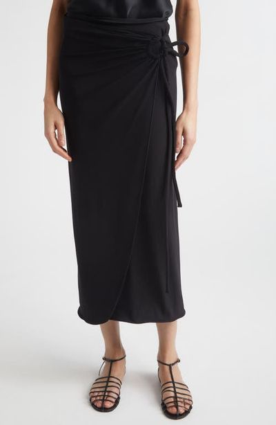 Max Mara Max Mara Beachwear Ruched Jersey Wrap Skirt