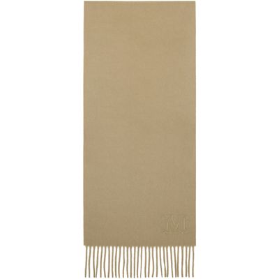 Max Mara Max Mara Beige Dalia Scarf