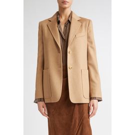 Max Mara Max Mara Belluno Camel Wool Blazer 