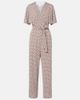 Max Mara Max Mara Belted printed jumpsuit - 1