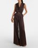 Max Mara Max Mara Belted satin jumpsuit - 2