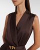 Max Mara Max Mara Belted satin jumpsuit - 3