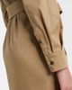 Max Mara Max Mara Beta cotton-blend satin wrap dress - 5